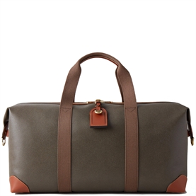 Mulberry Heritage Medium Clipper Mole & Cognac Scotchgrain & Flat Calf